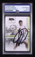 Novak Djokovic Signed 2007 Ace Authentic #16 RC (PSA) at PristineAuction.com