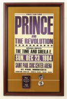 "Prince" Custom Framed Display With Lanyard and Pins at PristineAuction.com