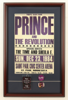 "Prince" Custom Framed Display With Lanyard and Pins at PristineAuction.com