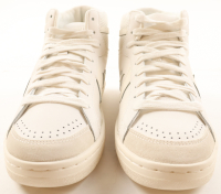 Magic Johnson & Larry Bird Signed Pair of (2) Converse All Star White Leather Basketball Shoes (Beckett & PSA) at PristineAuction.com