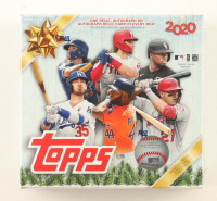 2020 Topps Holiday Baseball Mega Box with (10) Packs at PristineAuction.com