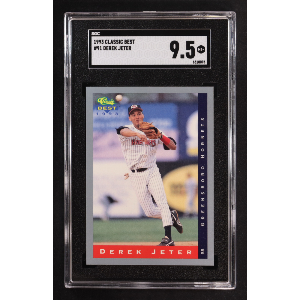 Derek Jeter 1993 Classic Best #91 RC (SGC 9.5) at PristineAuction.com