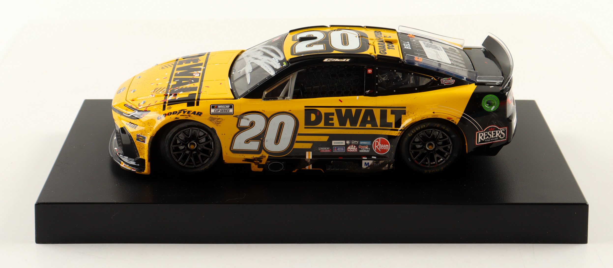 Christopher Bell Signed 2025 #20 DeWALT Atlanta Win Camry | 1:24 Diecast Car (Bell COA) at PristineAuction.com Christopher Bell Signed 2025 #20 DeWALT Atlanta Win Camry | 1:24 Diecast Car (Bell COA) at PristineAuction.com