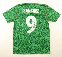 Hugo Sanchez Signed Mexico Umbro Authentic Jersey Inscribed "Sep/25" (Beckett) at PristineAuction.com
