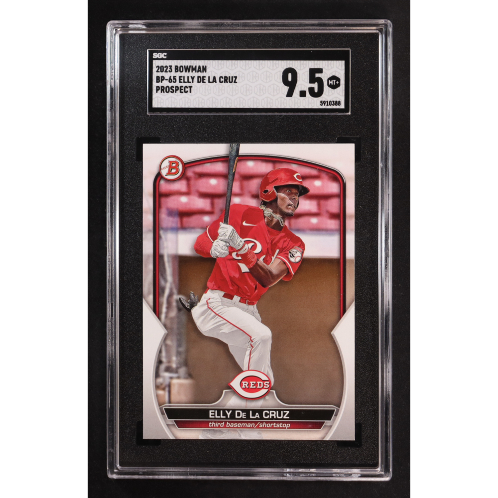 Elly De La Cruz 2023 Bowman Prospect #BP-65 RC (SGC 9.5) at PristineAuction.com