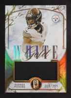George Pickens 2024 Panini Gold Standard White Gold Jerseys #28 #219/299 at PristineAuction.com