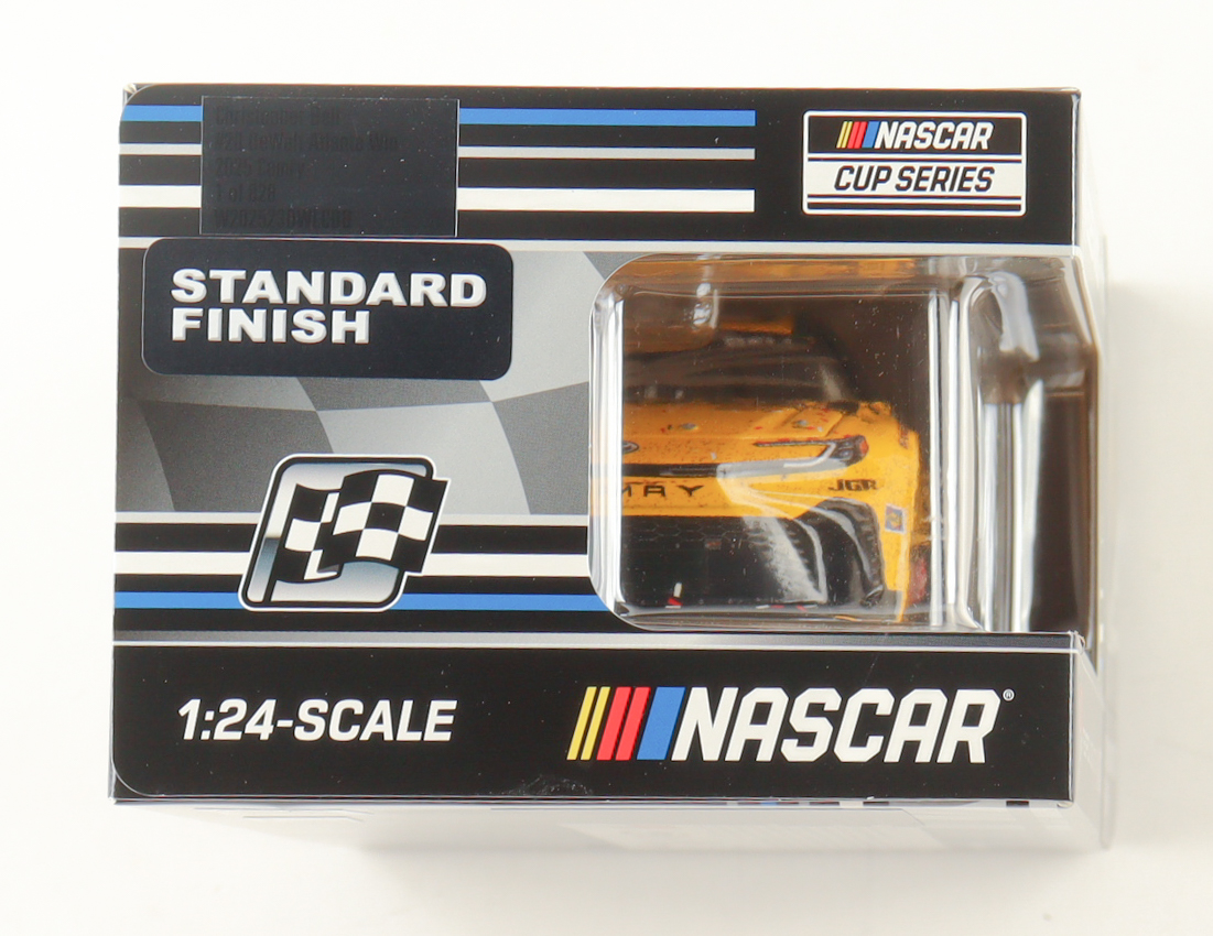 Christopher Bell Signed 2025 #20 DeWALT Atlanta Win Camry | 1:24 Diecast Car (Bell COA) at PristineAuction.com Christopher Bell Signed 2025 #20 DeWALT Atlanta Win Camry | 1:24 Diecast Car (Bell COA) at PristineAuction.com