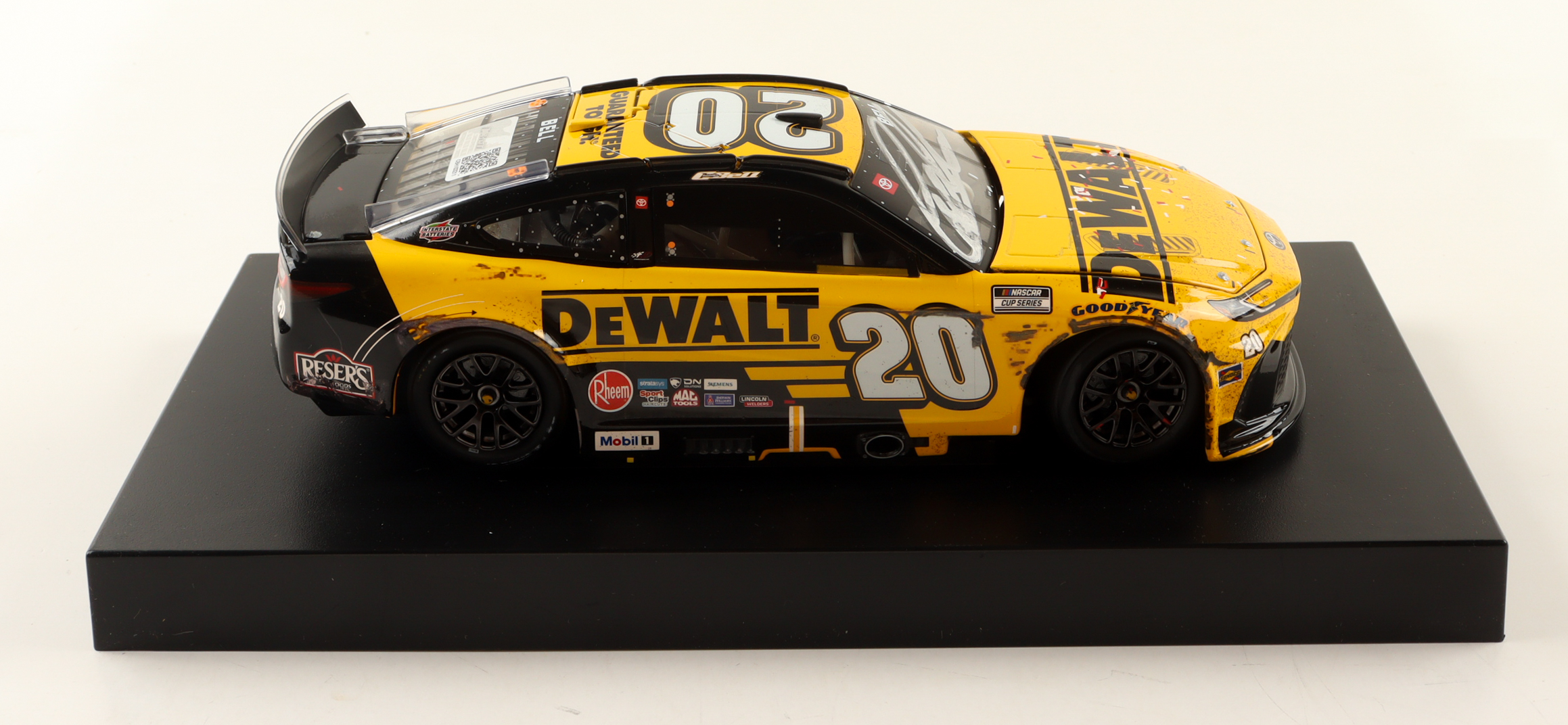 Christopher Bell Signed 2025 #20 DeWALT Atlanta Win Camry | 1:24 Diecast Car (Bell COA) at PristineAuction.com Christopher Bell Signed 2025 #20 DeWALT Atlanta Win Camry | 1:24 Diecast Car (Bell COA) at PristineAuction.com