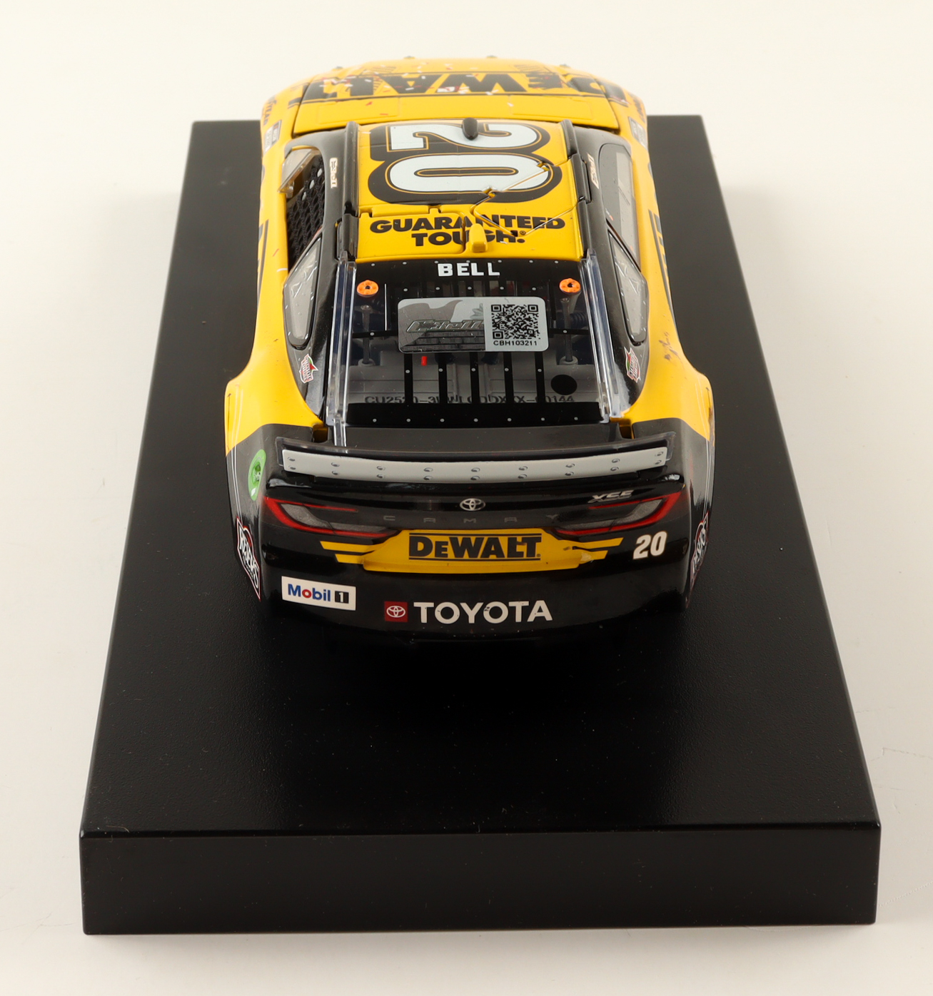 Christopher Bell Signed 2025 #20 DeWALT Atlanta Win Camry | 1:24 Diecast Car (Bell COA) at PristineAuction.com Christopher Bell Signed 2025 #20 DeWALT Atlanta Win Camry | 1:24 Diecast Car (Bell COA) at PristineAuction.com