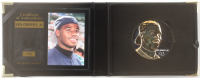 Ken Griffey Jr. LE The Highland Mint Magnum Series 4 Troy Oz. Fine Silver With 24kt Gold Overlay Mint-Coin with Display Case at PristineAuction.com