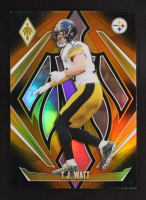 T.J. Watt 2024 Panini Phoenix Orange #130 at PristineAuction.com