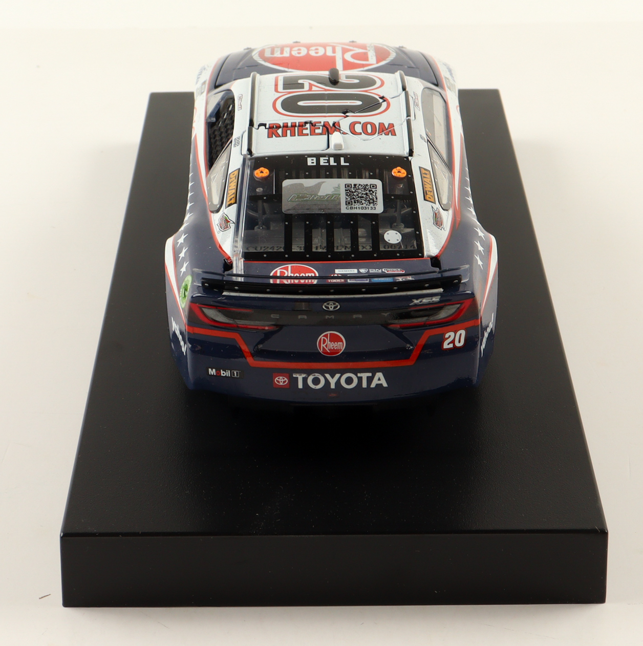 Christopher Bell Signed 2024 #20 Rheem Charlotte Win Camry | 1:24 Diecast Car (Bell COA) at PristineAuction.com Christopher Bell Signed 2024 #20 Rheem Charlotte Win Camry | 1:24 Diecast Car (Bell COA) at PristineAuction.com