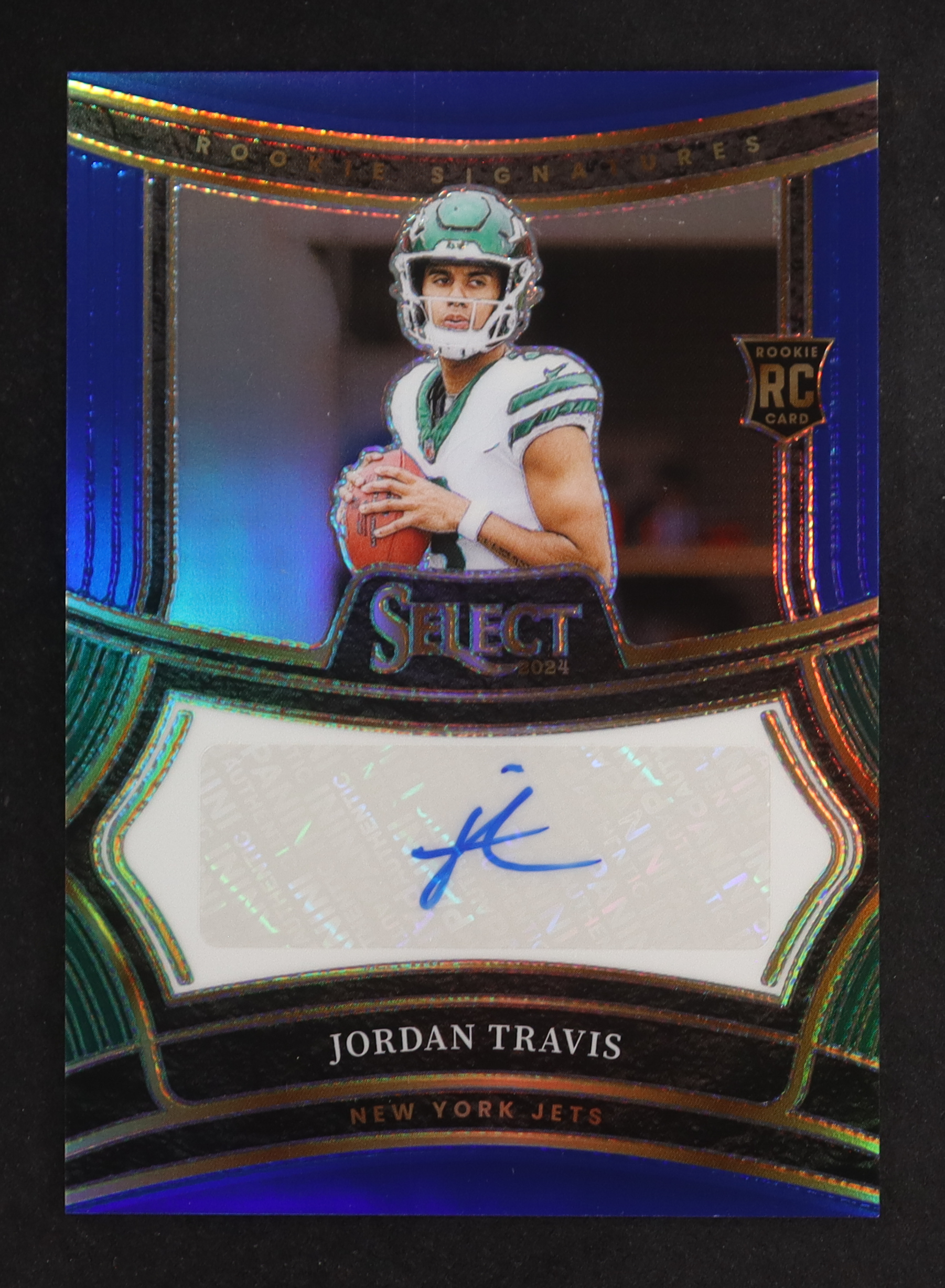 Jordan Travis 2024 Select Rookie Signatures Prizm Blue #5 #088/149 RC at PristineAuction.com Jordan Travis 2024 Select Rookie Signatures Prizm Blue #5 #088/149 RC at PristineAuction.com