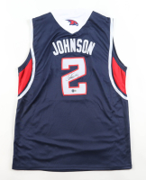 Joe Johnson Signed Hawks Adidas Authentic Jersey (Beckett) at PristineAuction.com
