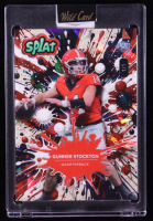Gunner Stockton 2025 Wild Card Splat Crystal Red and Blue #SUSVIN14GS RC #1/1 at PristineAuction.com