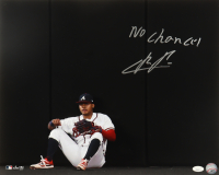 Cristian Pache Signed Braves 16x20 Photo Inscribed "No Chance!" (JSA & USA SM) at PristineAuction.com