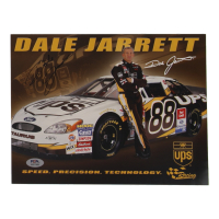 Dale Jarrett Signed NASCAR 8.5x11 Photocard (PSA) at PristineAuction.com