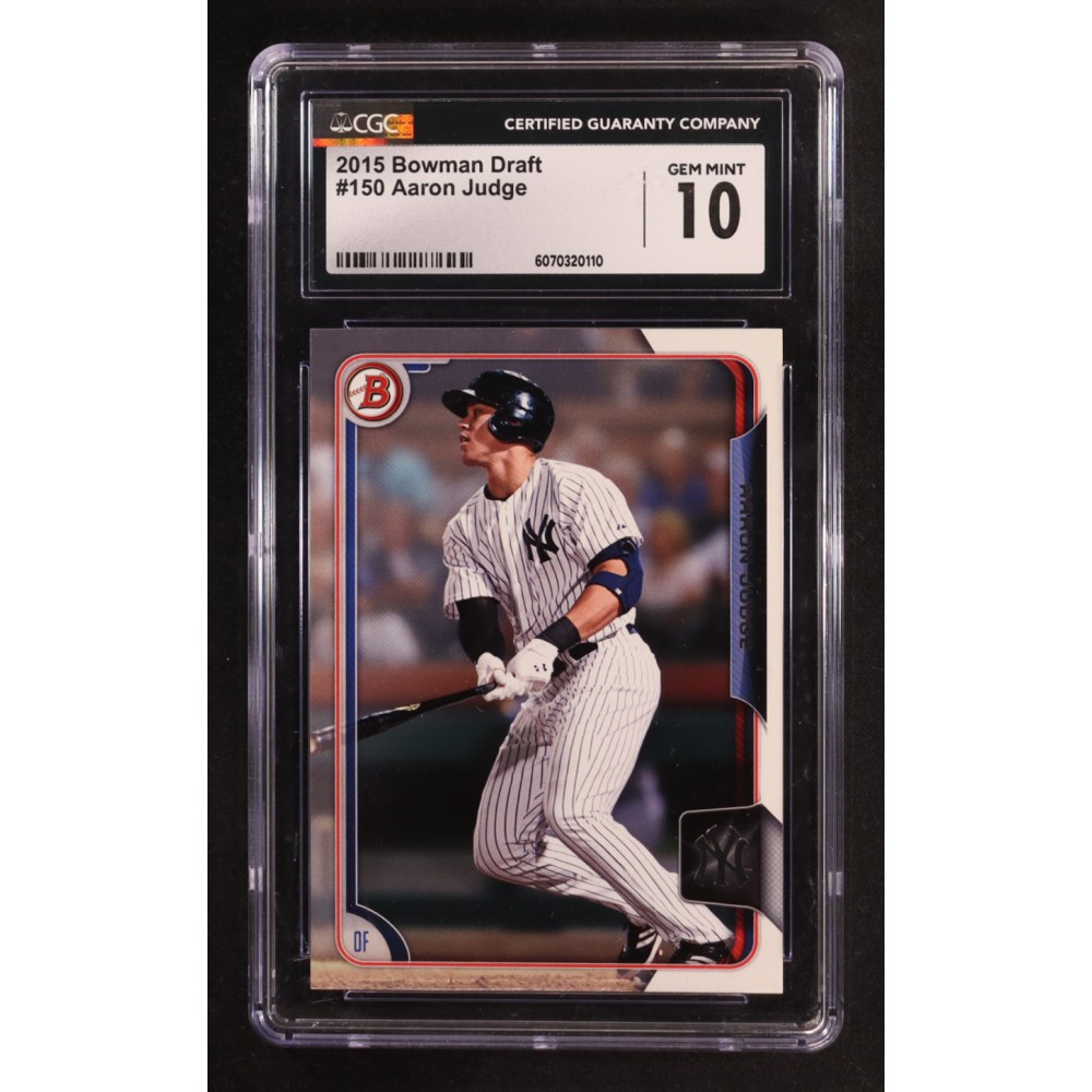 Aaron Judge 2015 Bowman Draft #150 RC (CGC 10) at PristineAuction.com