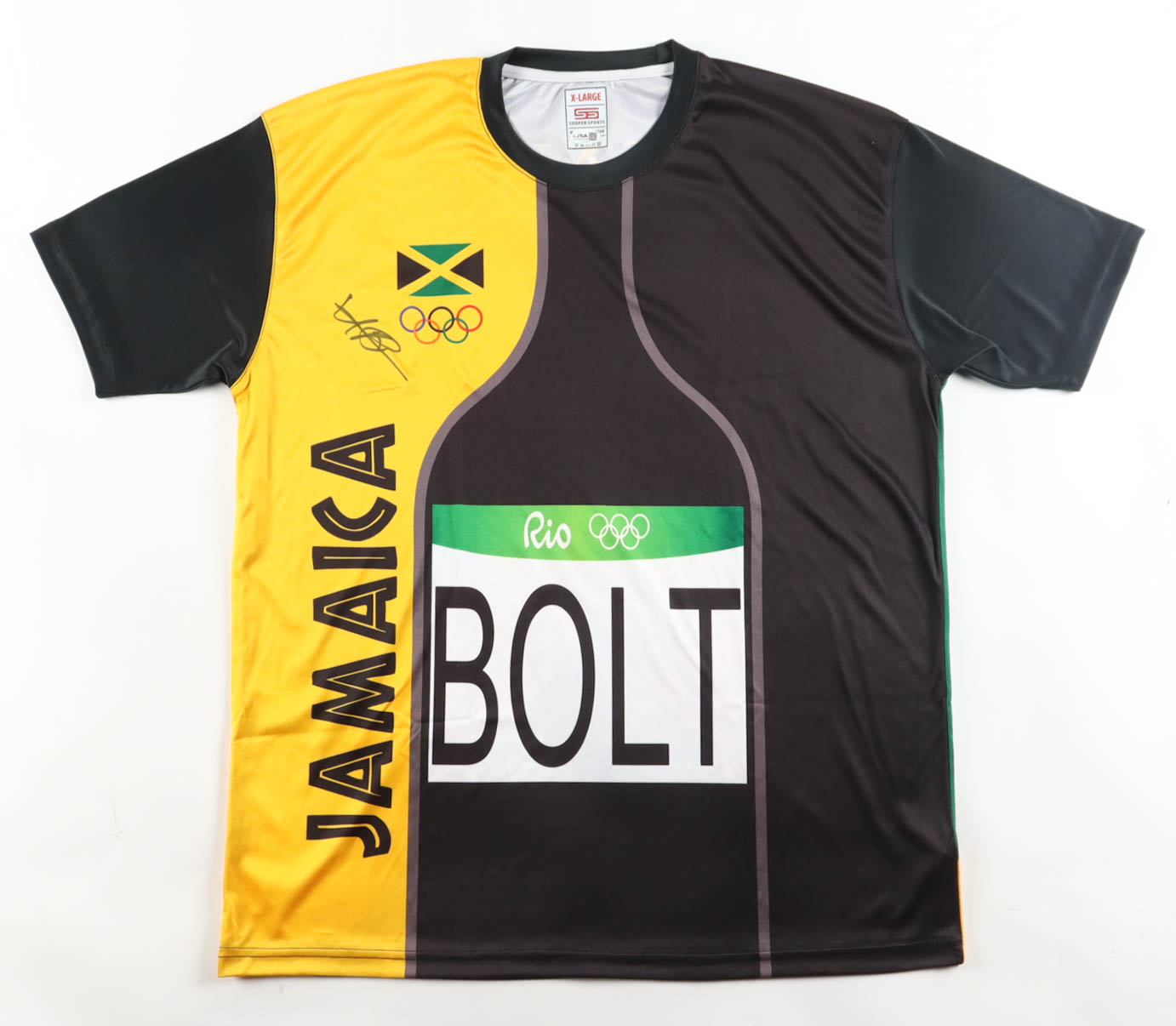 Usain Bolt Signed Jersey (JSA) at PristineAuction.com Usain Bolt Signed Jersey (JSA) at PristineAuction.com