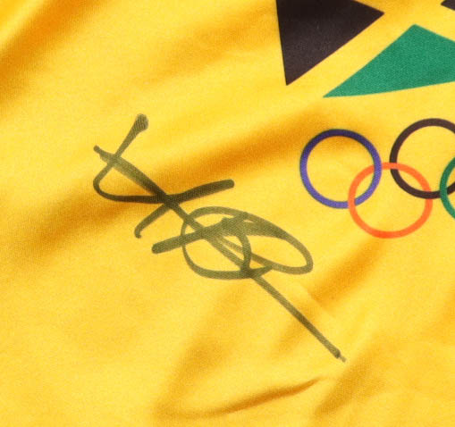 Usain Bolt Signed Jersey (JSA) at PristineAuction.com Usain Bolt Signed Jersey (JSA) at PristineAuction.com