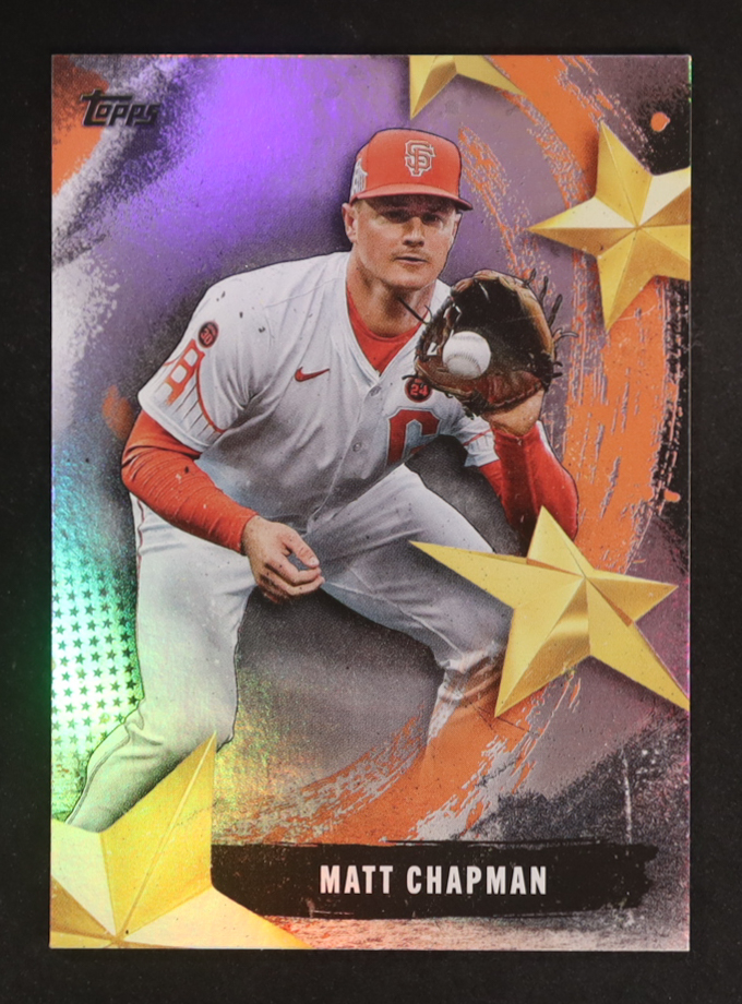 Matt Chapman 2025 Topps Stars Of MLB #SMLB29 at PristineAuction.com Matt Chapman 2025 Topps Stars Of MLB #SMLB29 at PristineAuction.com