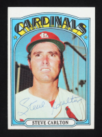 Steve Carlton Signed 1972 Topps #420 (Beckett) at PristineAuction.com