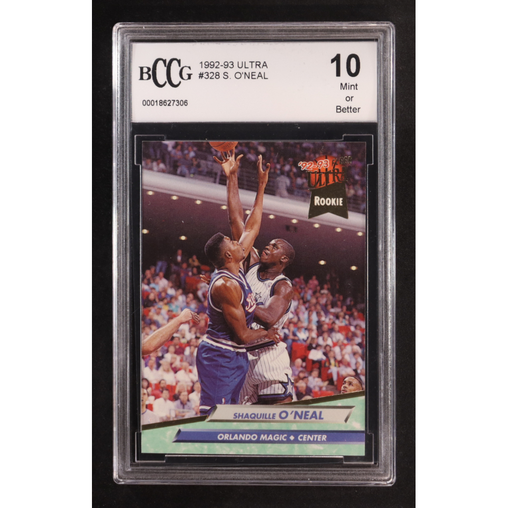 Shaquille O'Neal 1992-93 Fleer Ultra #328 RC (BCCG 10) at PristineAuction.com