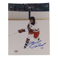 Brad Park Signed Rangers 8x10 Photo (PSA) at PristineAuction.com