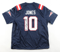Mac Jones Signed Patriots Nike Authentic Jersey (Beckett) at PristineAuction.com