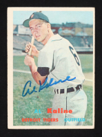 Al Kaline Signed 1957 Topps #125 (Beckett) at PristineAuction.com