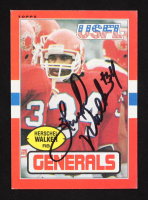 Herschel Walker Signed 1985 Topps USFL #86 (Beckett) at PristineAuction.com