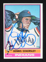 Dennis Eckersley Signed 1976 Topps #98 RC (Beckett) at PristineAuction.com