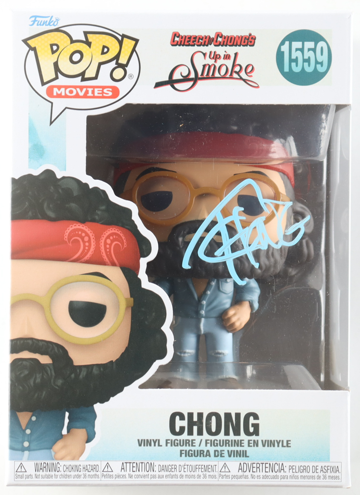 Tommy Chong Signed "Cheech & Chong's: Up in Smoke" #1559 Chong Funko Pop! Vinyl Figure (JSA) at PristineAuction.com Tommy Chong Signed "Cheech & Chong's: Up in Smoke" #1559 Chong Funko Pop! Vinyl Figure (JSA) at PristineAuction.com