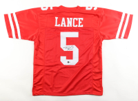 Trey Lance Signed Jersey (Beckett) at PristineAuction.com