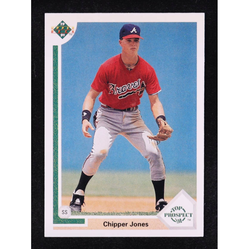 Chipper Jones 1991 Upper Deck #55 RC at PristineAuction.com