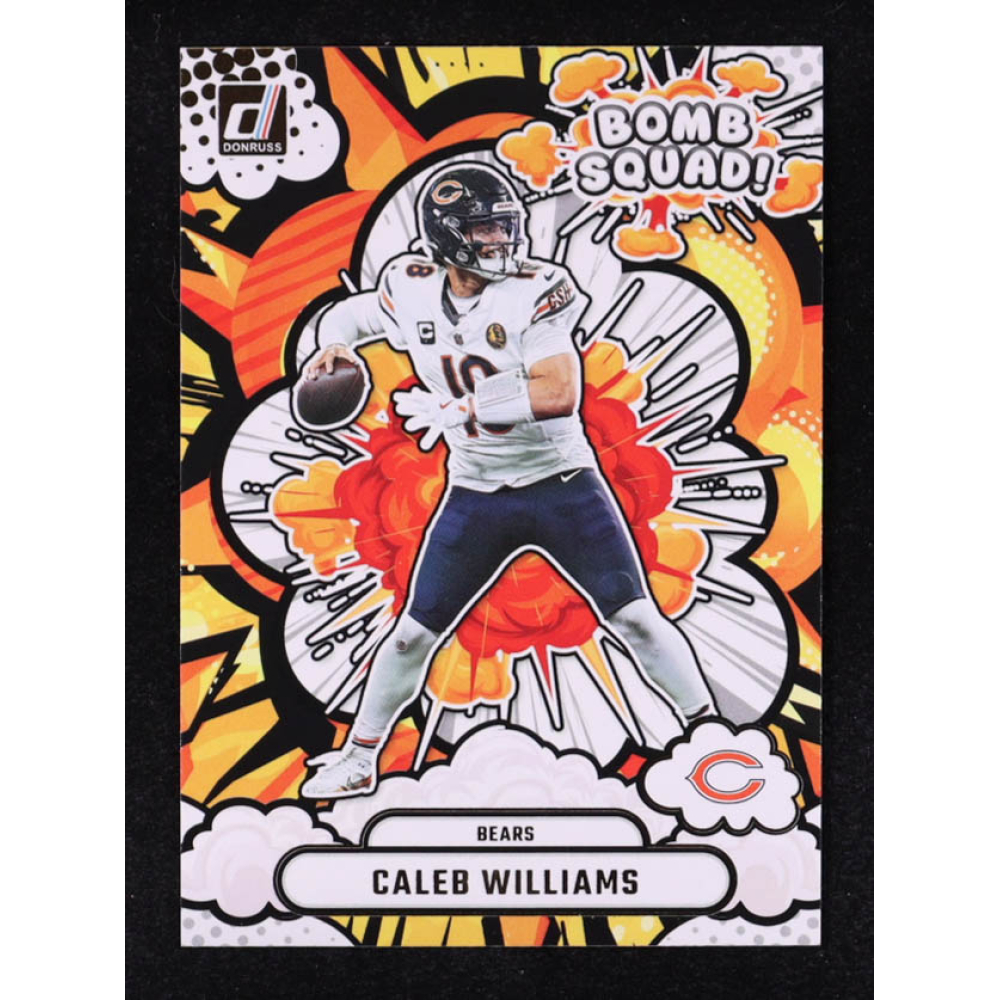Caleb Williams 2025 Donruss Bomb Squad #21 at PristineAuction.com