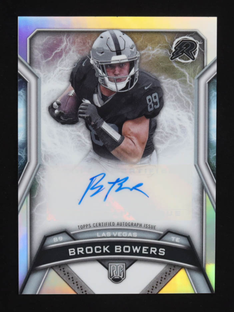 Brock Bowers 2024 Topps Resurgence Resurgence Rookie Signatures #RRSBB RC