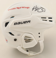 Alex DeBrincat Signed Red Wings Full-Size Hockey Helmet (JSA) at PristineAuction.com