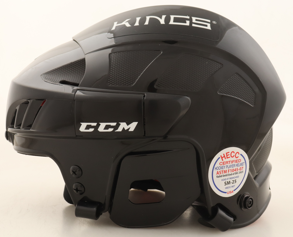 Adrian Kempe Signed Kings Full-Size Hockey Helmet (JSA) at PristineAuction.com Adrian Kempe Signed Kings Full-Size Hockey Helmet (JSA) at PristineAuction.com