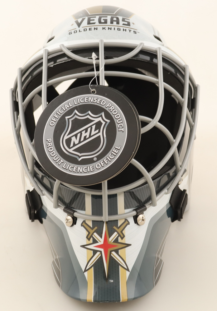 Adin Hill Signed Golden Knights Full-Size Goalie Mask (JSA) at PristineAuction.com Adin Hill Signed Golden Knights Full-Size Goalie Mask (JSA) at PristineAuction.com