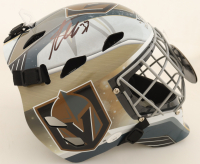 Adin Hill Signed Golden Knights Full-Size Goalie Mask (JSA) at PristineAuction.com