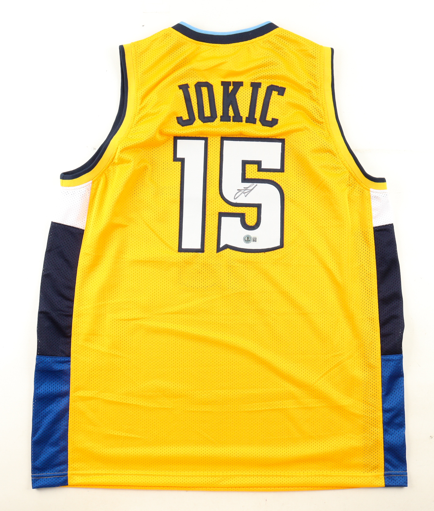 Nikola Jokic Signed Jersey (Beckett) at PristineAuction.com Nikola Jokic Signed Jersey (Beckett) at PristineAuction.com