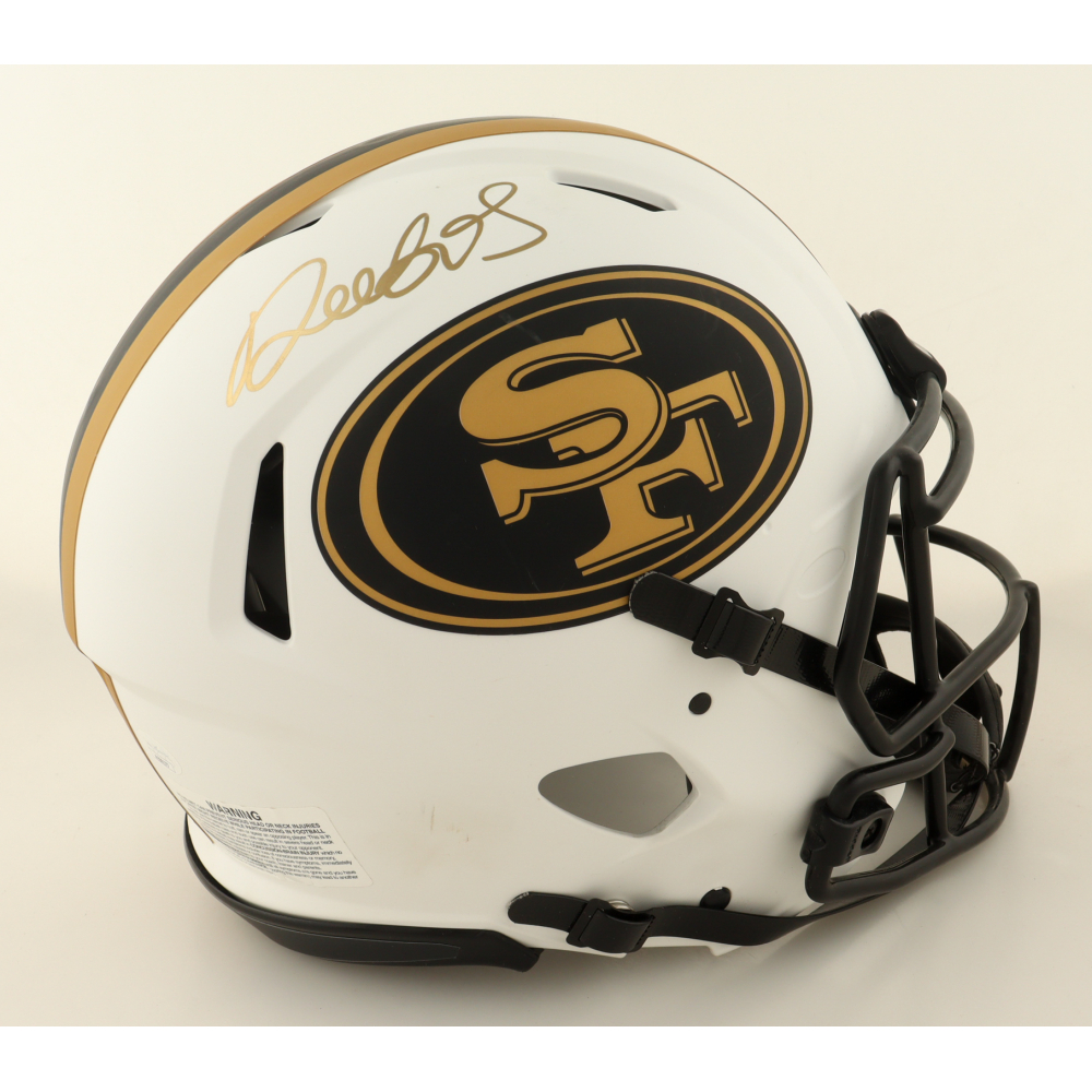 Deebo Samuel Signed 49ers Full-Size Authentic On-Field Lunar Eclipse Alternate Speed Helmet (JSA) at PristineAuction.com