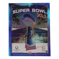 Peyton Manning Signed 2007 Super Bowl XLI Game Program (Steiner) at PristineAuction.com