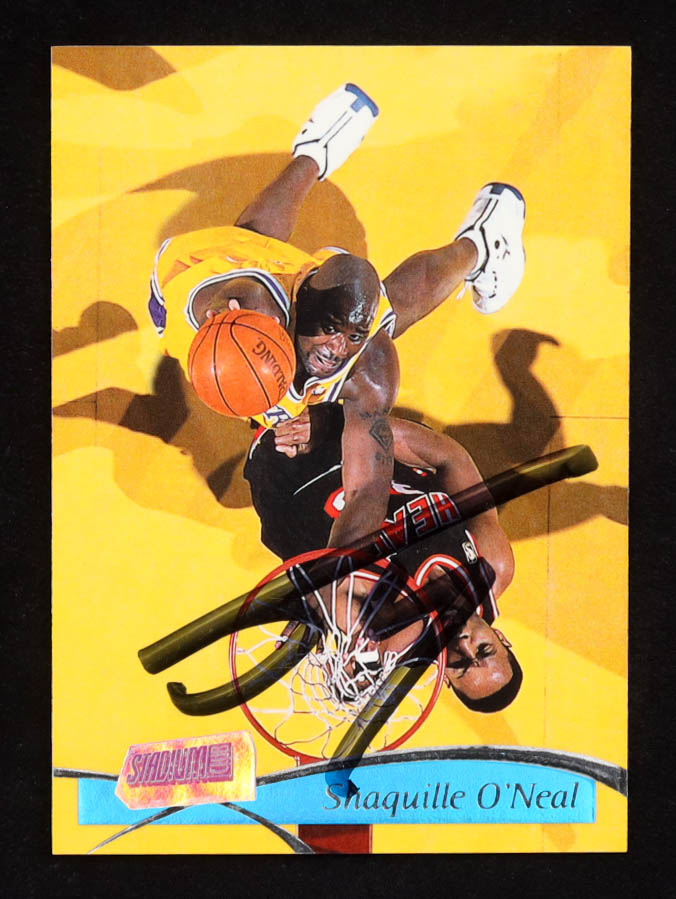 Shaquille O'Neal Signed 1997-98 Stadium Club #43 (JSA) at PristineAuction.com Shaquille O'Neal Signed 1997-98 Stadium Club #43 (JSA) at PristineAuction.com