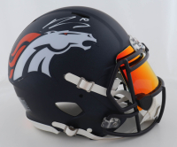 Bo Nix Signed Broncos Full-Size Authentic Speed Helmet With Visor (Beckett) at PristineAuction.com