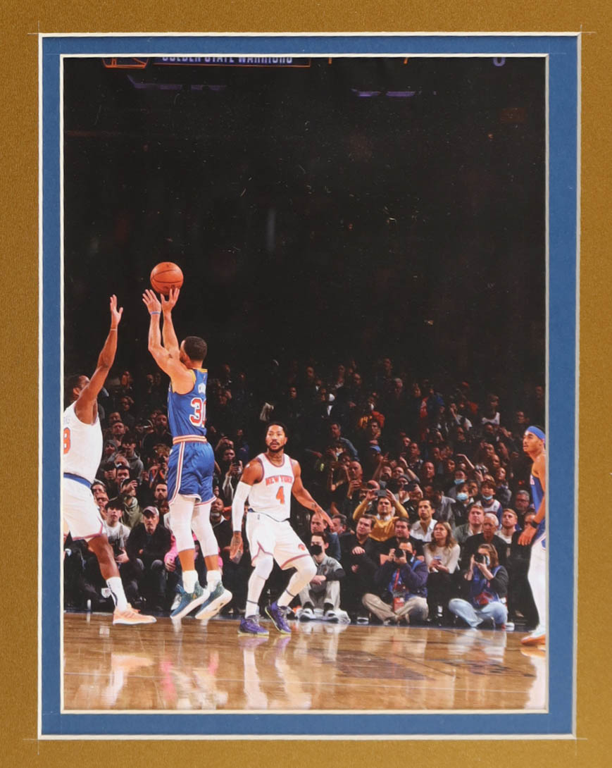 Stephen Curry Signed Custom Framed Jersey Display with (3) Finals Pin & (2) Metal Team Logo Emblems (Beckett) at PristineAuction.com Stephen Curry Signed Custom Framed Jersey Display with (3) Finals Pin & (2) Metal Team Logo Emblems (Beckett) at PristineAuction.com