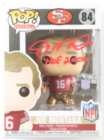 Joe Montana Signed "49ers" #84 Funko Pop! Vinyl Figure Inscribed "HOF 2000" (Fanatics) at PristineAuction.com