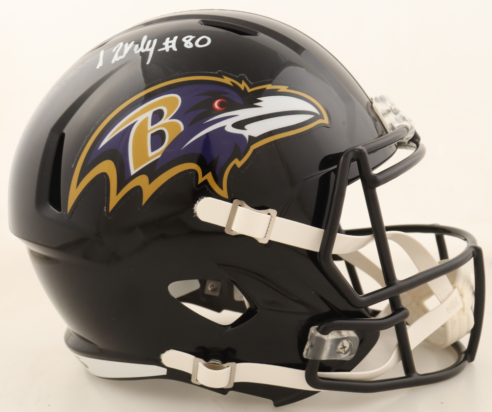 Isaiah Likely Signed Ravens Full-Size Speed Helmet (JSA) at PristineAuction.com Isaiah Likely Signed Ravens Full-Size Speed Helmet (JSA) at PristineAuction.com