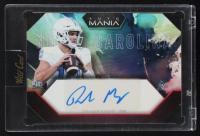 Drake Maye 2023 Wild Card Auto Mania Die Cut Autographs Color Splatter #AMDCA RC at PristineAuction.com